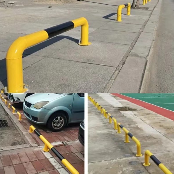 不銹鋼停車場防撞欄——喜有沃304不銹鋼管應用