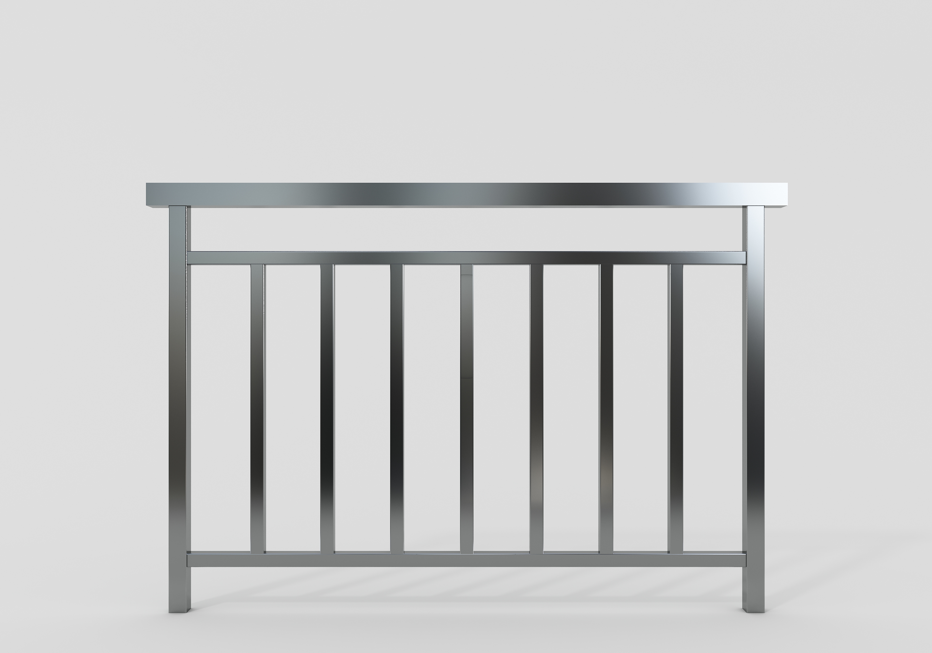 304不銹鋼方管護欄 304不銹鋼方管護欄