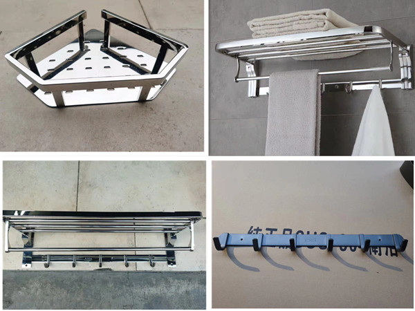 衛浴潔具用不銹鋼管衛浴架子