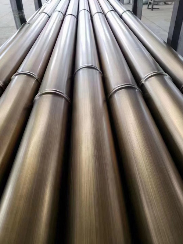 彩色不銹鋼竹節管