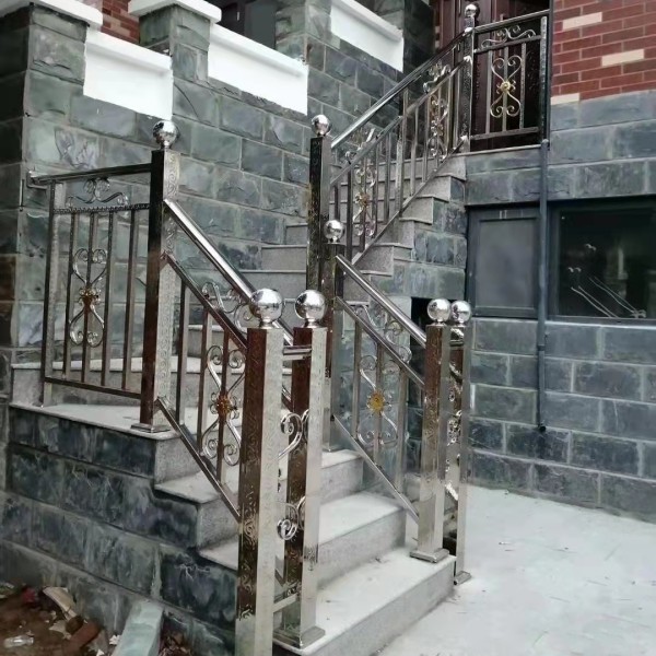 方管不銹鋼樓梯扶手 方管不銹鋼樓梯扶手