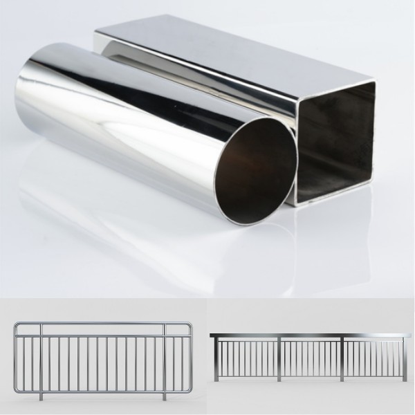 工程護欄用304不銹鋼裝飾管