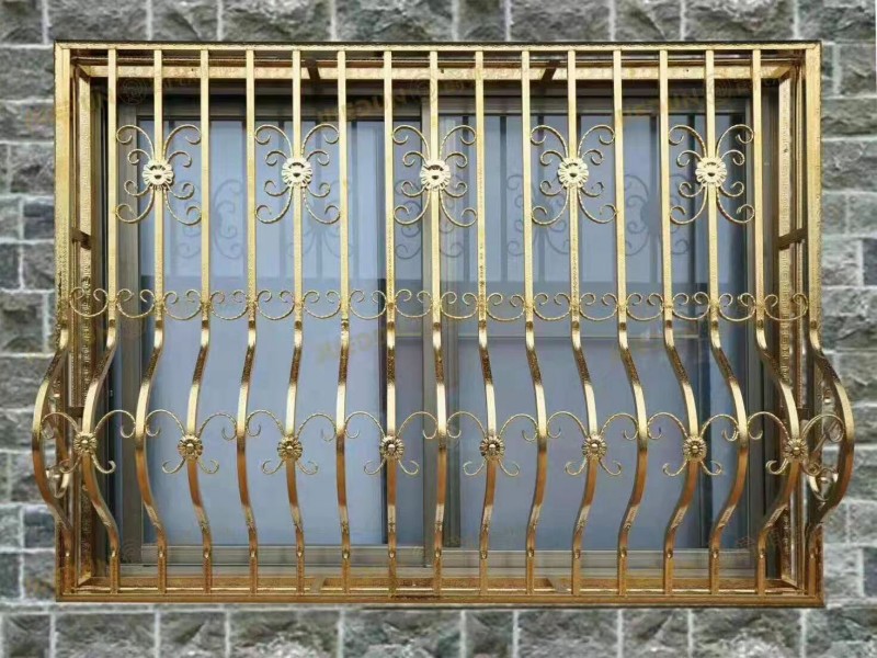 彩色不銹鋼防盜網